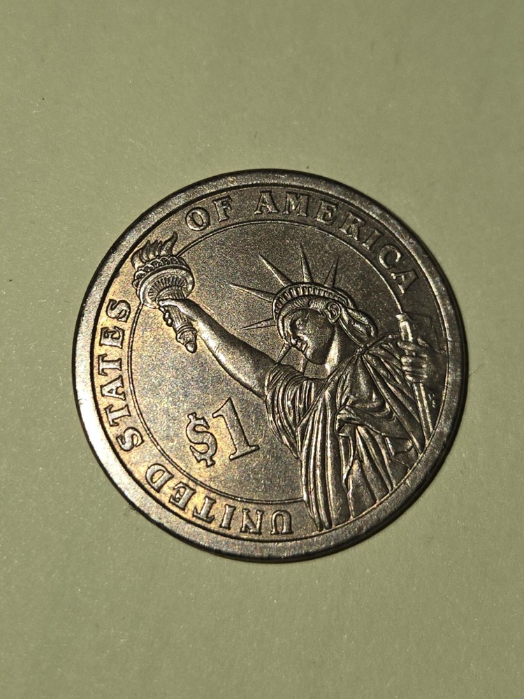 2007 S-PROOF Position A John Adams Dollar Coin