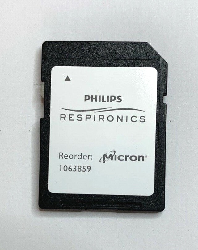 New Phillips Respironics SD Data Card