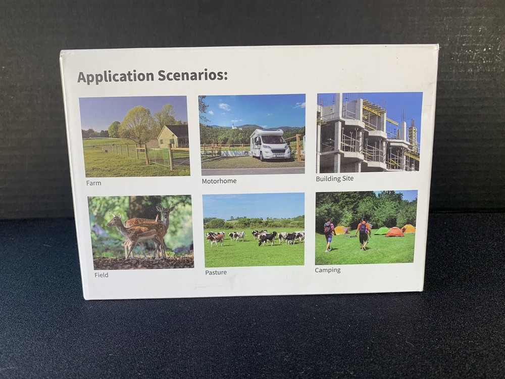 Oculview Pan Tilt Security Camera Battery/Solar Powered Model S40