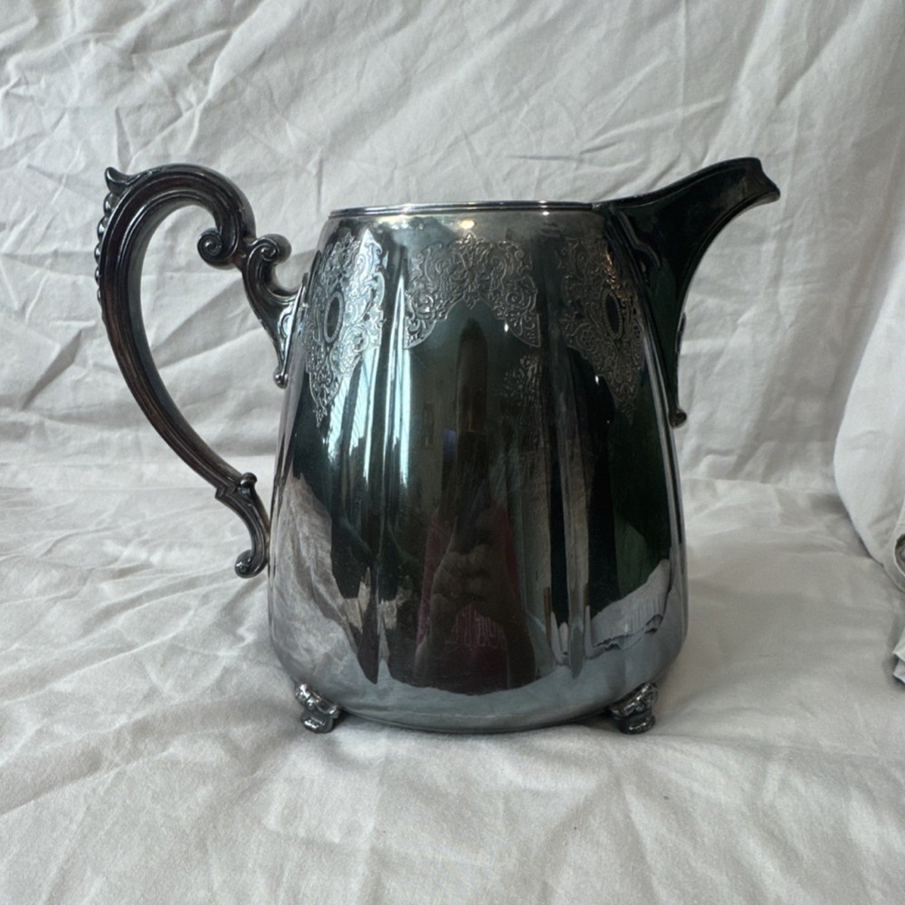International Silver Francis I Silverplate Victorian Pitcher