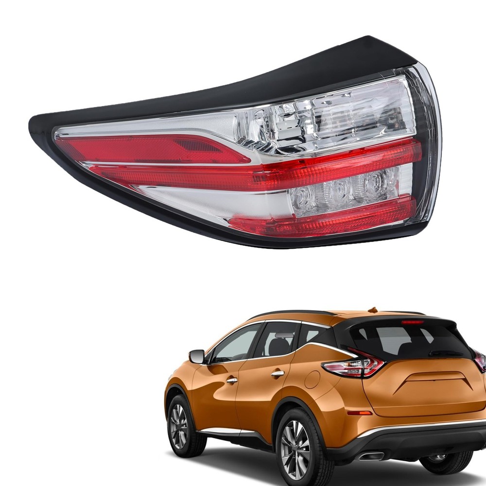 LH Tail Light Assembly Replacement for Murano 2015-2018 Left Side Tail Lamp