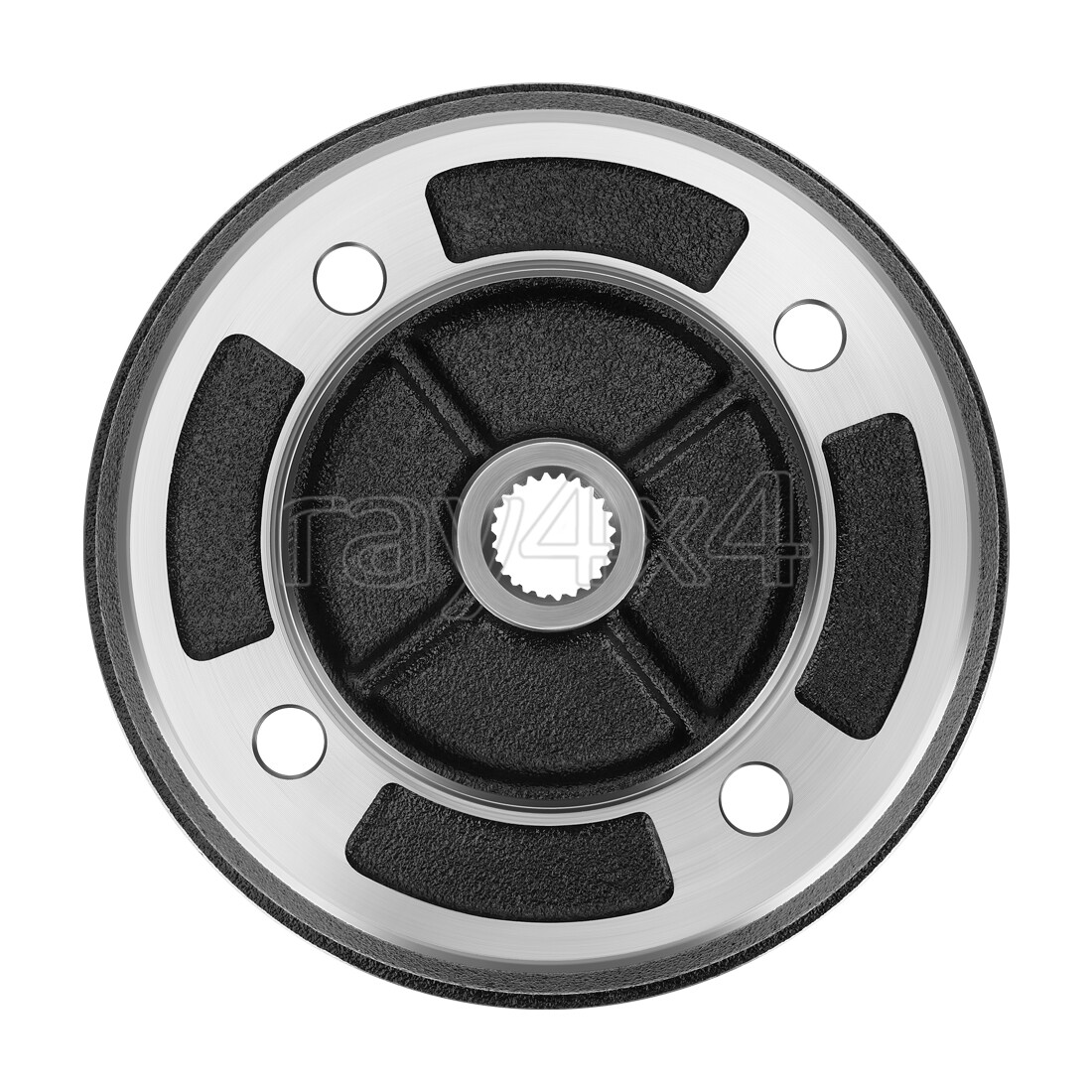 Front Brake Drum for Kawasaki Mule 2010/2500/2510 KAF540 KAF620/950 #:41038-1227