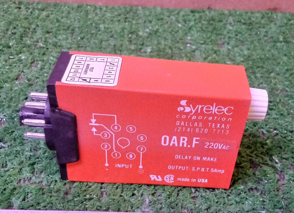 1 NEW SYRELEC OAR.F SOLID STATE DIGITAL TIMER NIB ***MAKE OFFER***