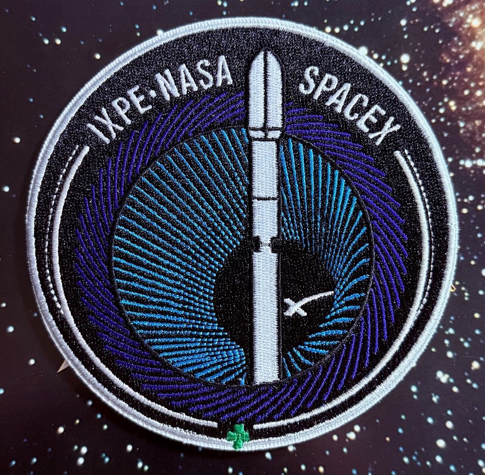 IXPE AUTHENTIC SPACEX SPACE X EMPLOYEE X MARKED PATCH 🚀 & PROOF