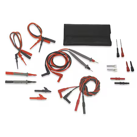 Test Lead Kit, 1000 V, 4 Ft, 4Wre7