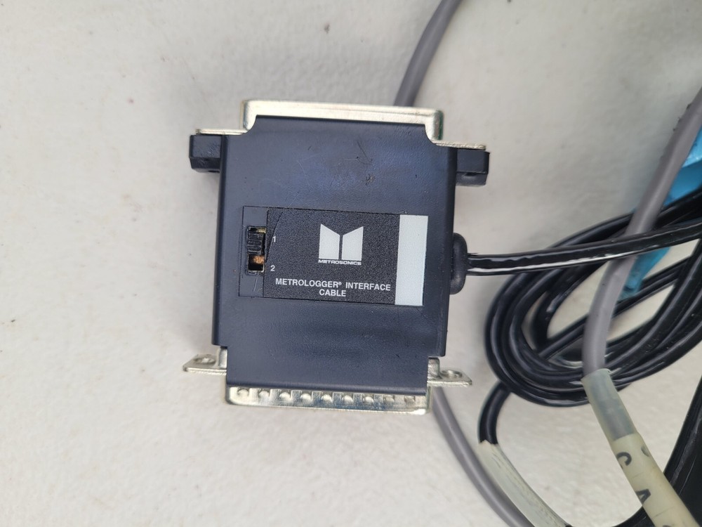 Metrosonics DL-3200 Data Logger/Metrologger w/ Interface cable and Power Supply
