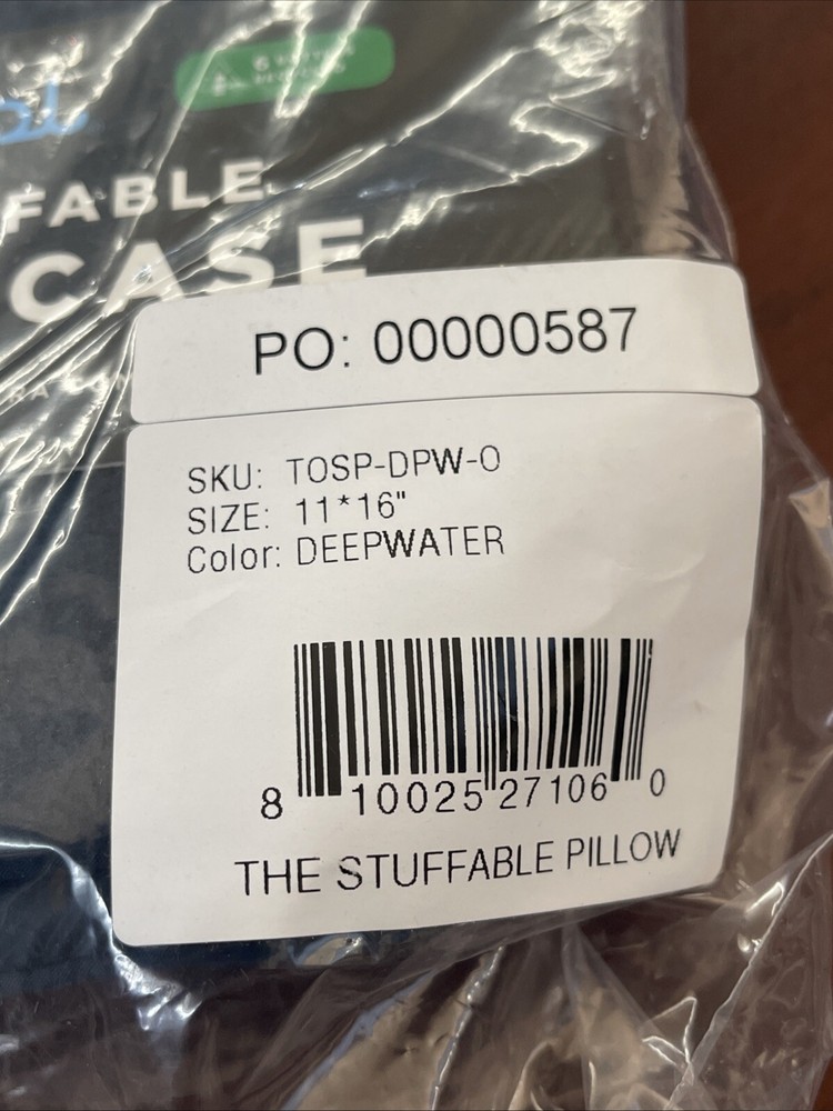 Rumpl The Stuffable Pillowcase Blue
