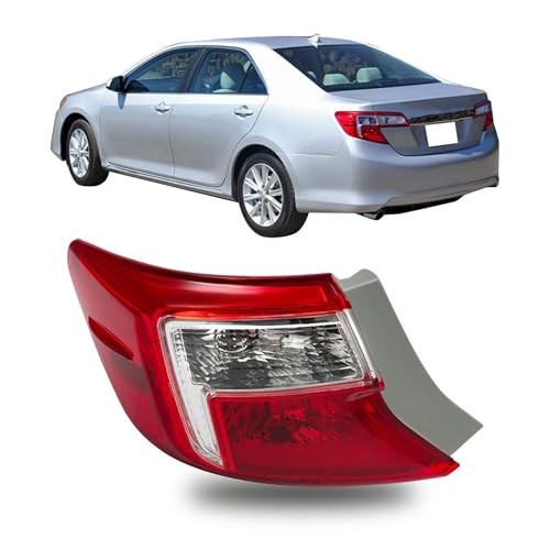 Driver Side Tail Light Assembly Replacement for Camry 2012 2013 2014 Left Side