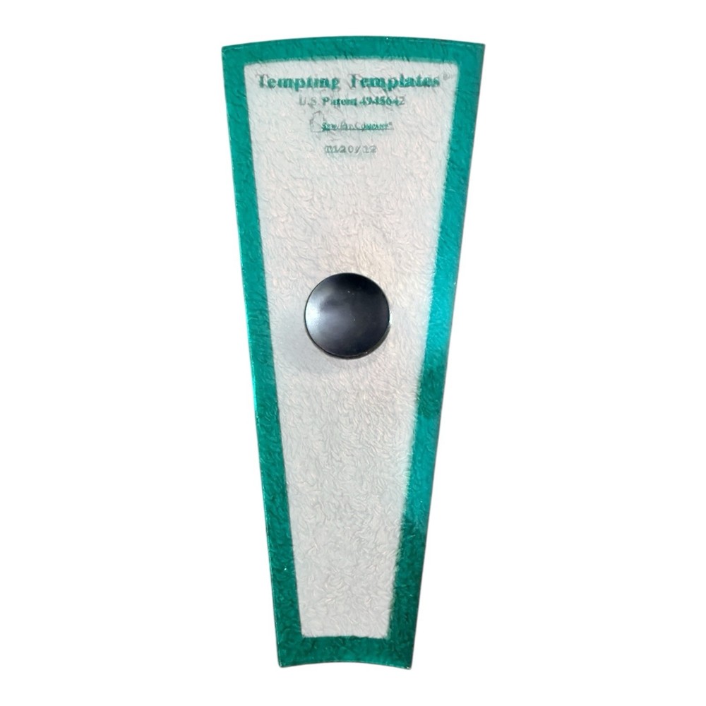 Tempting Templates Dresden Plate & Fan Template 5pc Set Rounded & Pointed