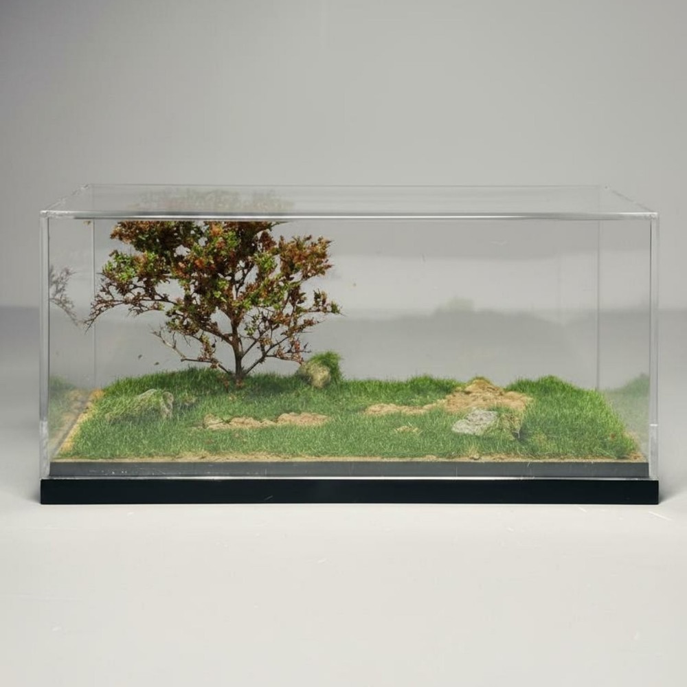 1:64 Scale Model Display Container High Clearness Miniature Car Storage