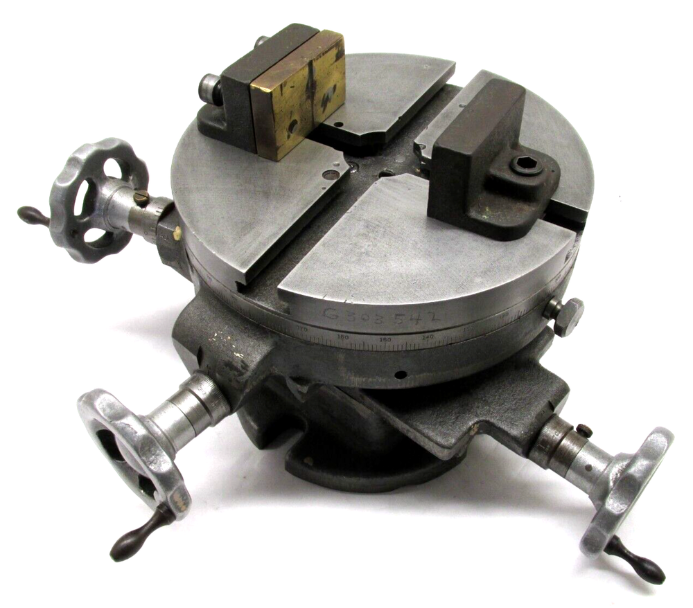 CRAFTSMAN 8" HORIZONTAL X&Y AXIS CROSS SLIDE ROTARY TABLE
