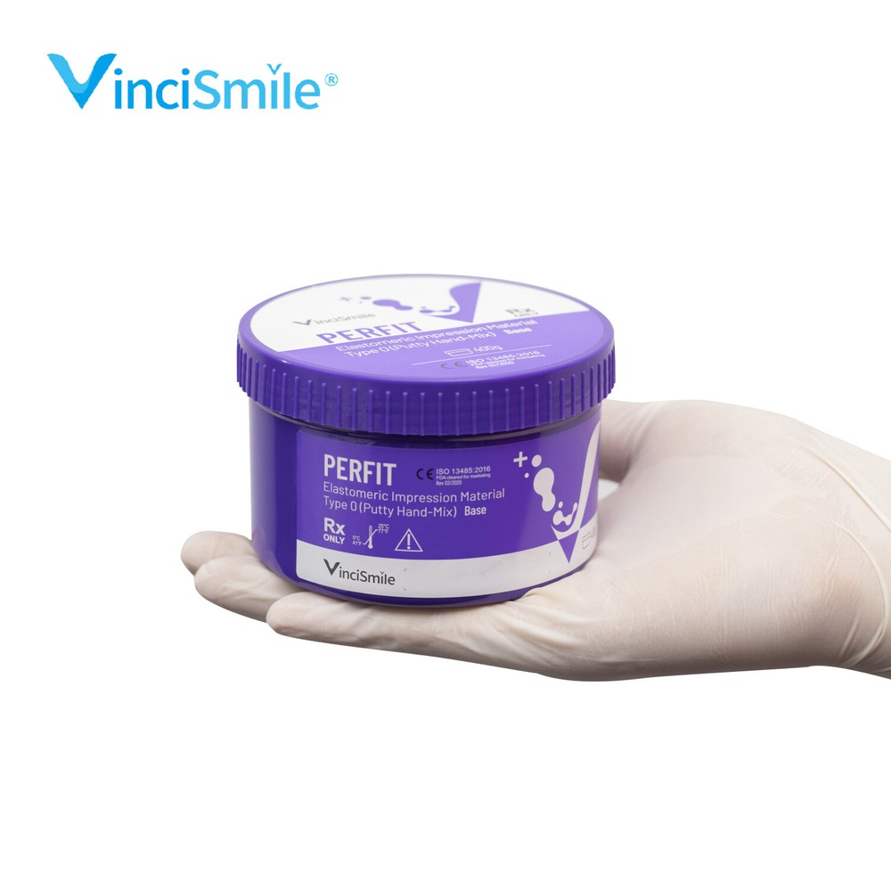 VPS PVS Dental Impression Silicone Material Putty + Light Body Fast/Normal Set