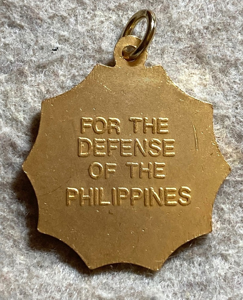 Philippines Defense medal planchet - mint
