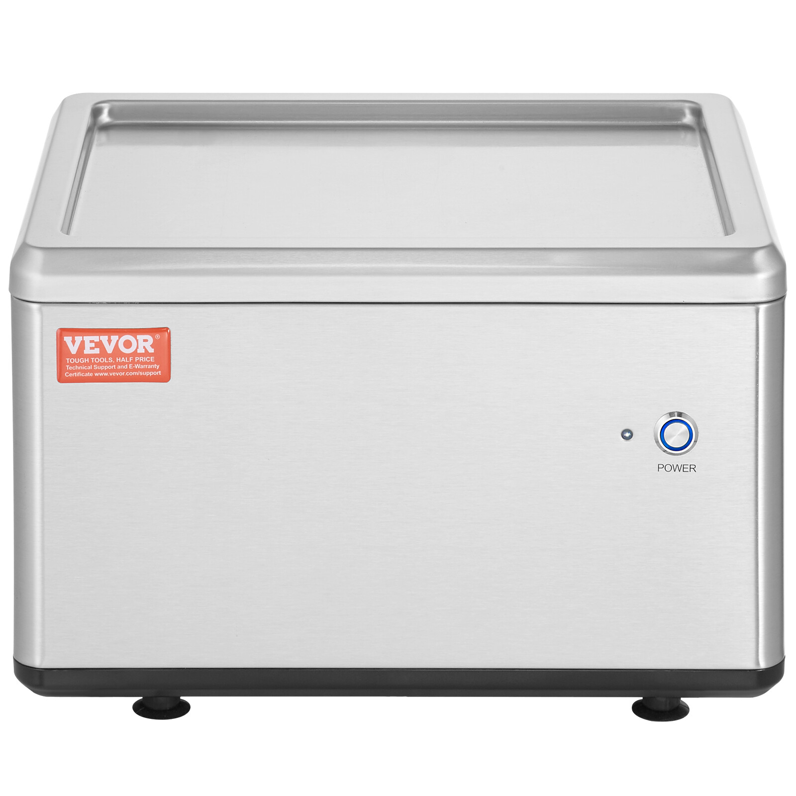 VEVOR Fried Ice Cream Machine Ice Roll Maker Rolled Yogurt Maker 12.6"x8.5" Pan