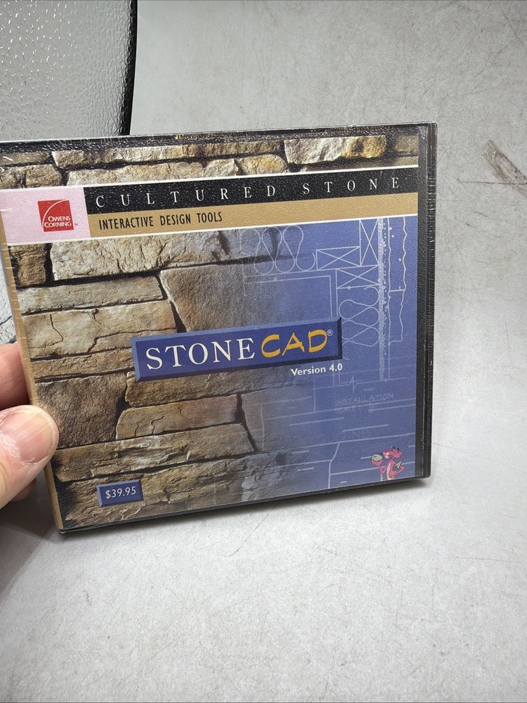Stone Cad Version 4.0Cultured Stone Interactive Design Tools New Sealed