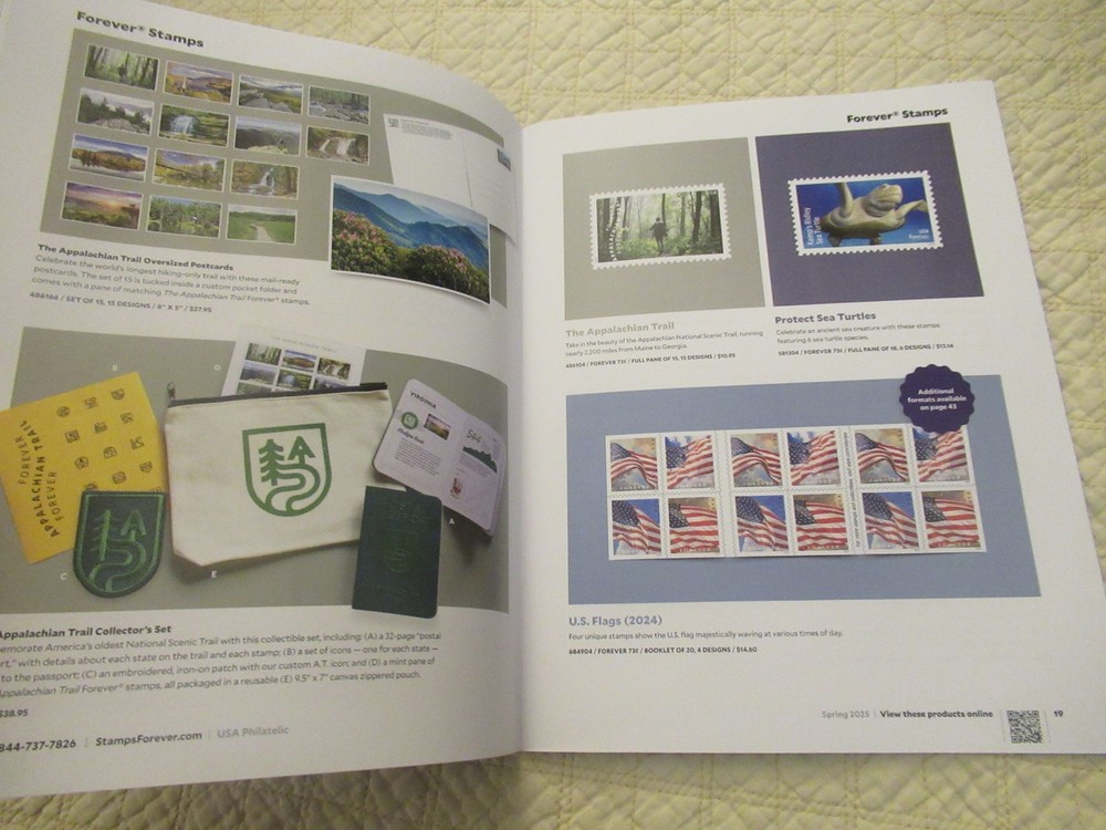 USPS USA Philatelic Spring 2025 Catalog