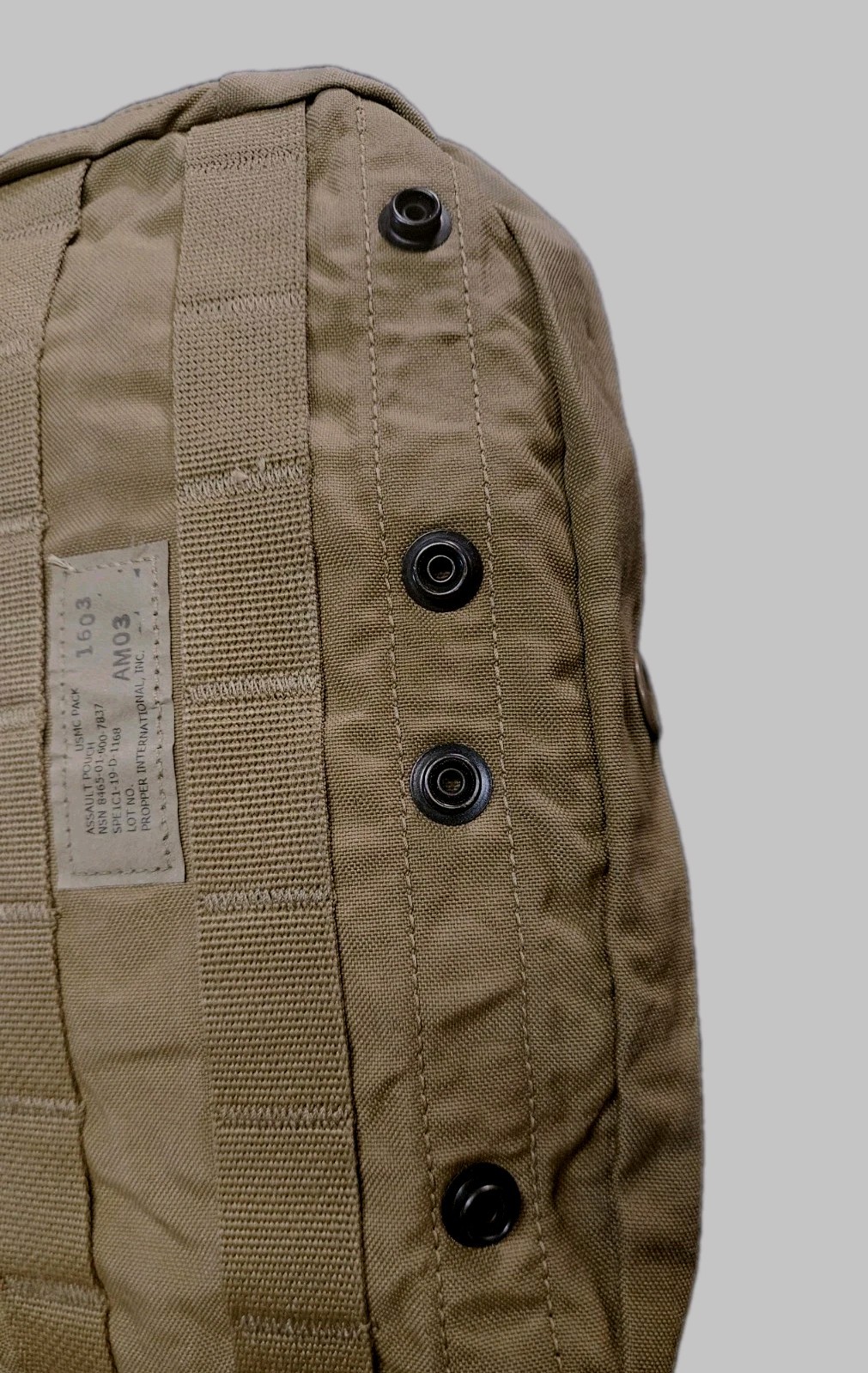 Assault Pouch USMC Molle II Coyote Pack Dump Marine UsGI FILBE Good brown