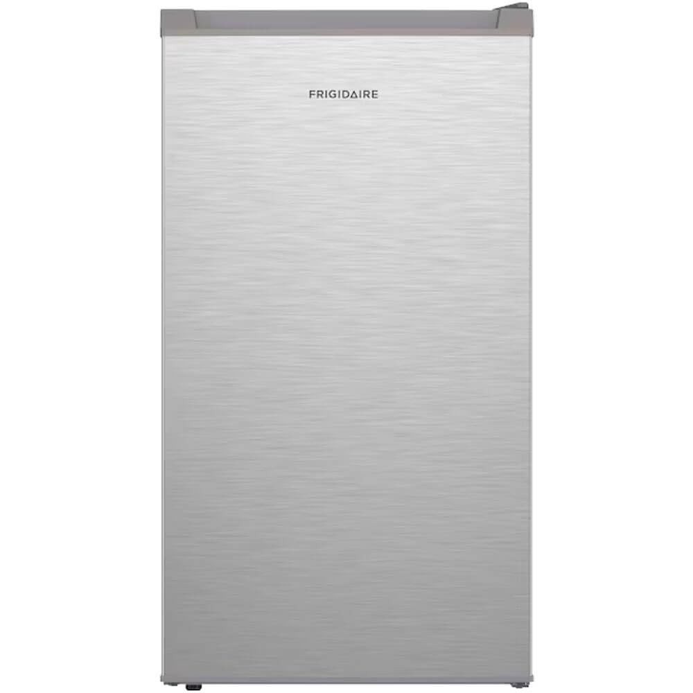 Frigidaire Mini Refrigerator 3.2 Cu Ft Reversible Door Adjustable Temp (Silver)