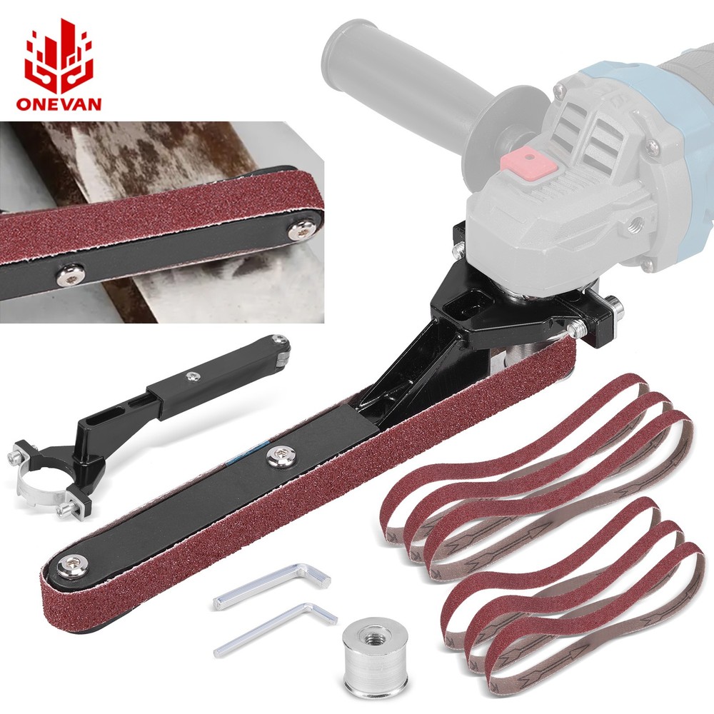 Angle Grinder to Belt Sander Attachments Adapter For Sanding & Rust Removal US
