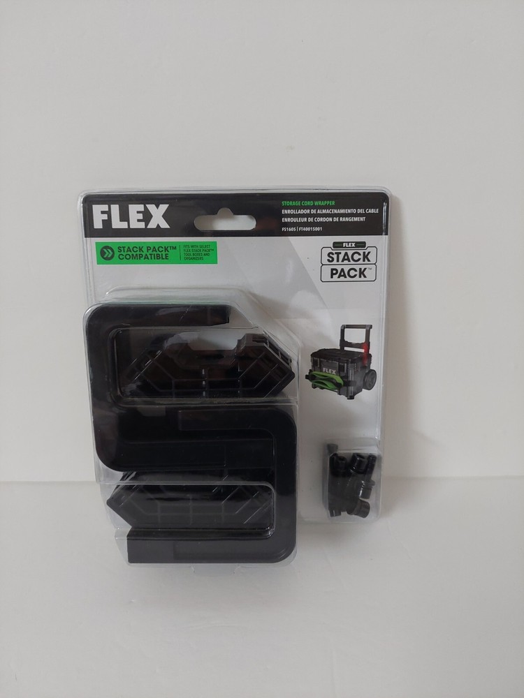 Flex Power Tools Stack Pack Storage Extension Cord Wrapper Organizer tool box 🔥