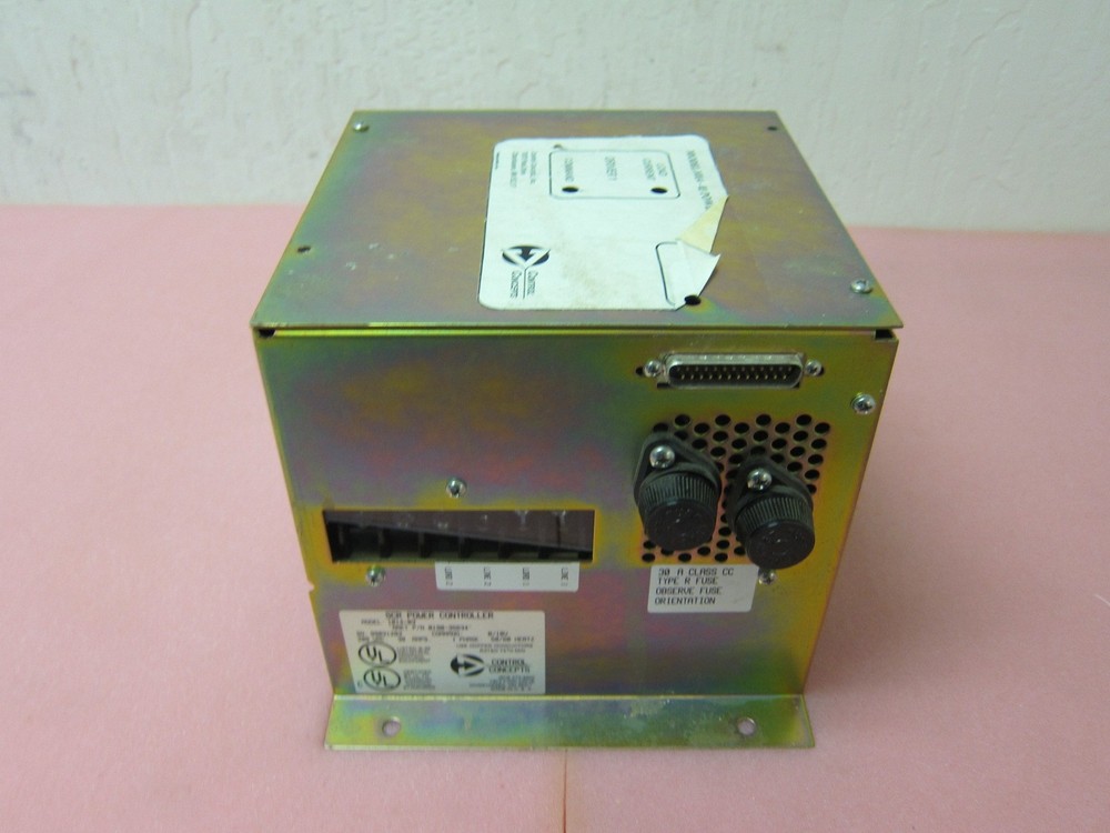Control Concepts 1014-03 AMAT 0190-35634, SCR Power Controller