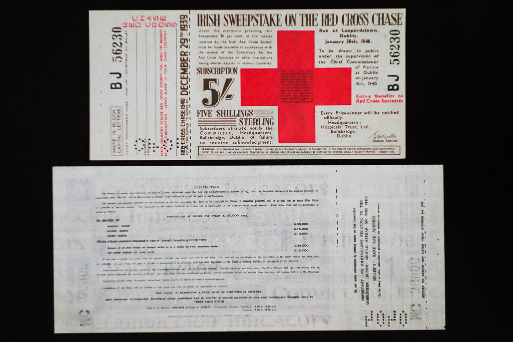 Ireland 2 Early WWII Sweepstakes