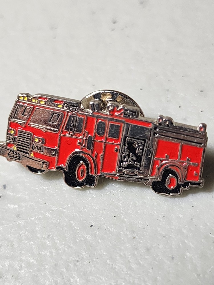 Fire Truck Lapel / Hat Pin