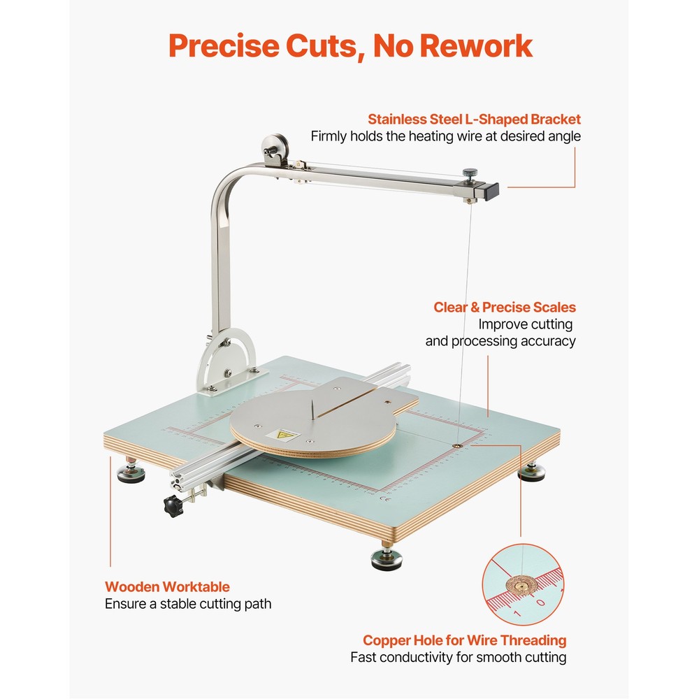 Uimoso Hot Wire Foam Cutter 58W with Adjustable Temperature Control