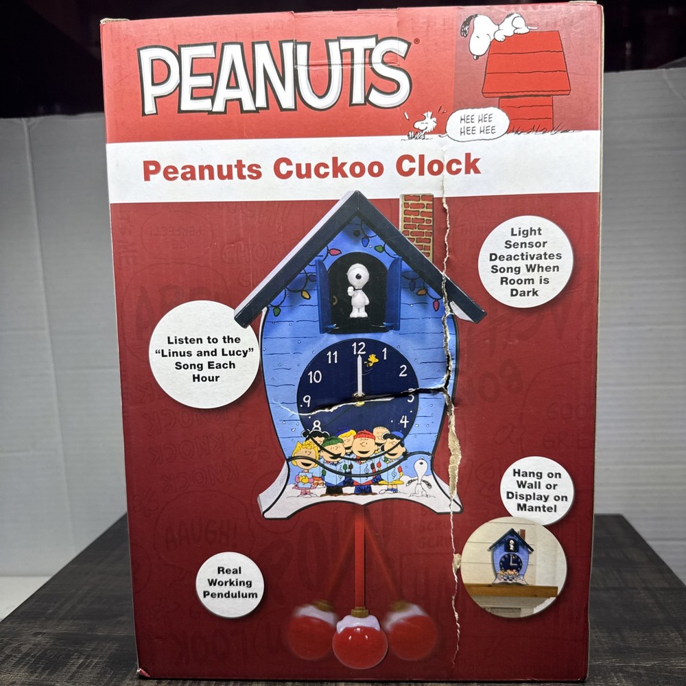Peanuts Cuckcoo Clock