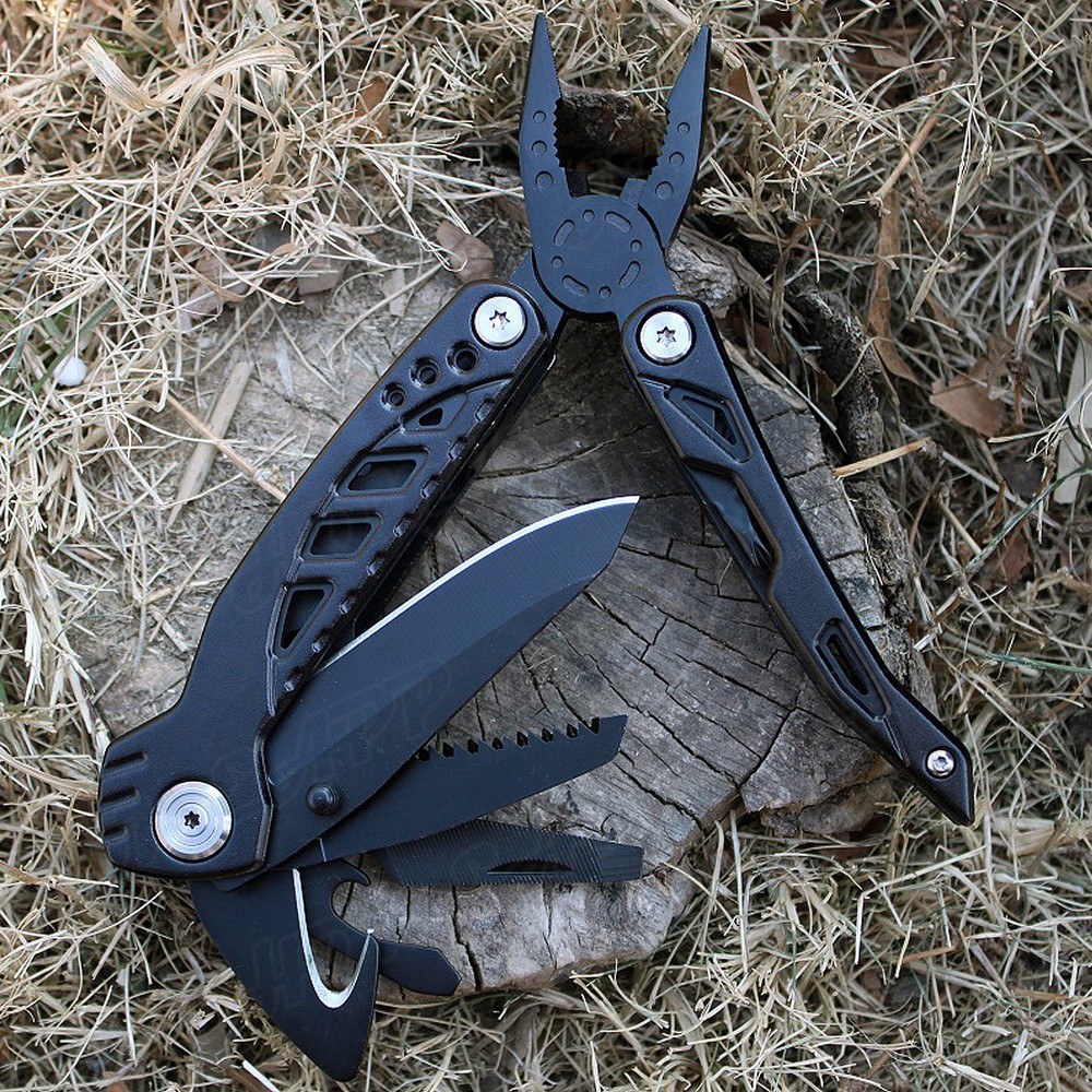 Outdoor Camping Emergency Tools Multifunction cutter with Multi-tool Pliers