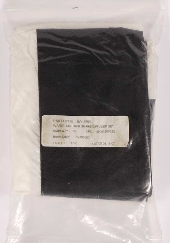 PRL) BOWENS BW-1965 WAFER STRIP SPARE DIFFUSER SET SOFTBOX DIFFUSORE TELO