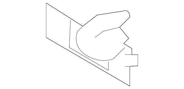 Genuine Volkswagen Outer Bracket 5G9-919-491