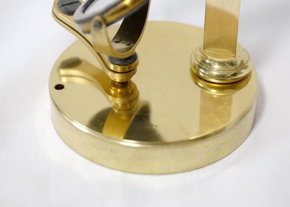 Antique Microscope No. 12: Simon Plössl's "Achromatic" Microscope Height 34 cm