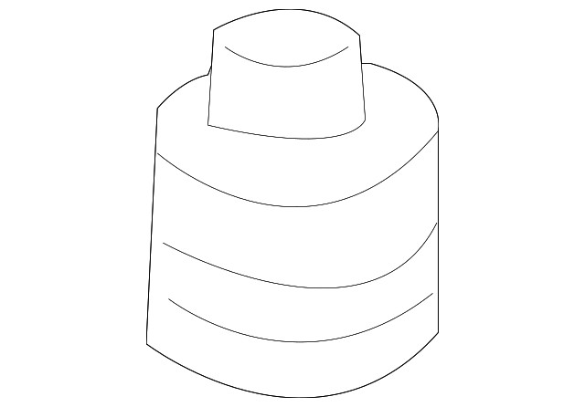 Genuine Nissan Hood Stop Buffer 65829-JK00A