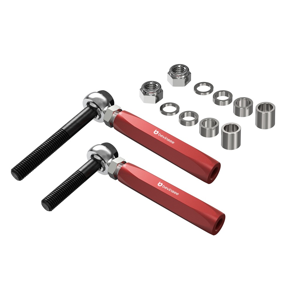 Billet Adjustable Maximum Bump Steer Kit For Power Rack For Mustang 1979-1993