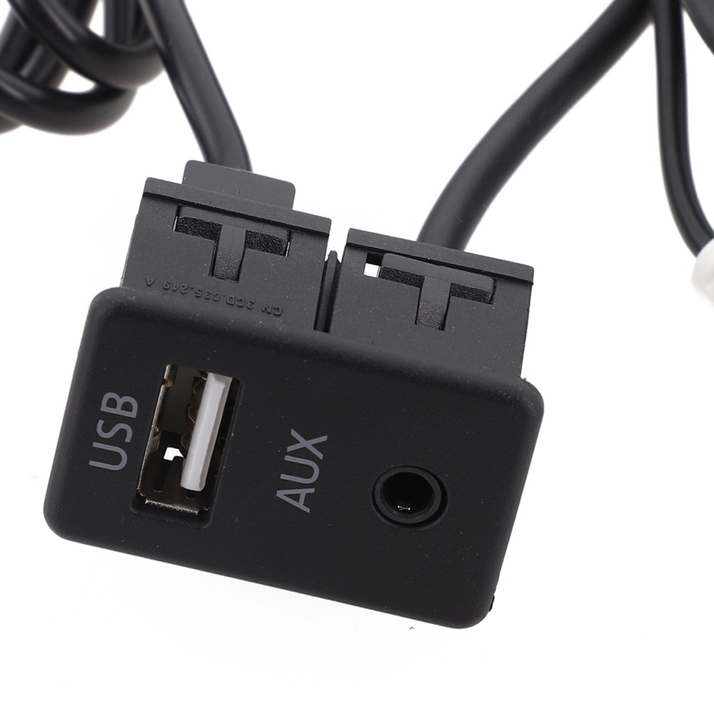 Black Color Car Switch Panel Interface Adapter for Dash Flush Mount Materials