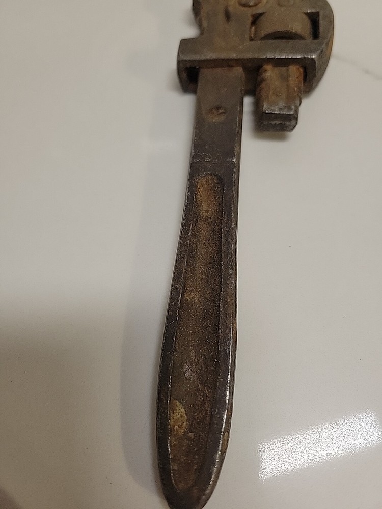 Worth 8 Pipe Wrench Vintage