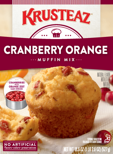 Krusteaz Supreme Cranberry Orange Muffin Mix