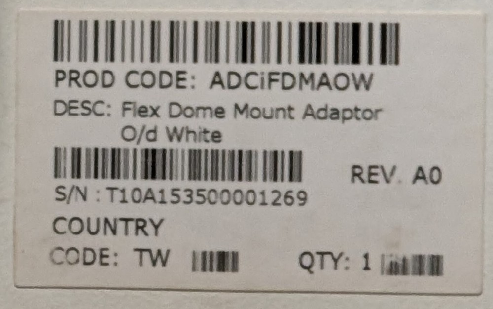 American Dynamics ADCiFDMAOW Mount Adaptor - SAME DAY SHIPPING