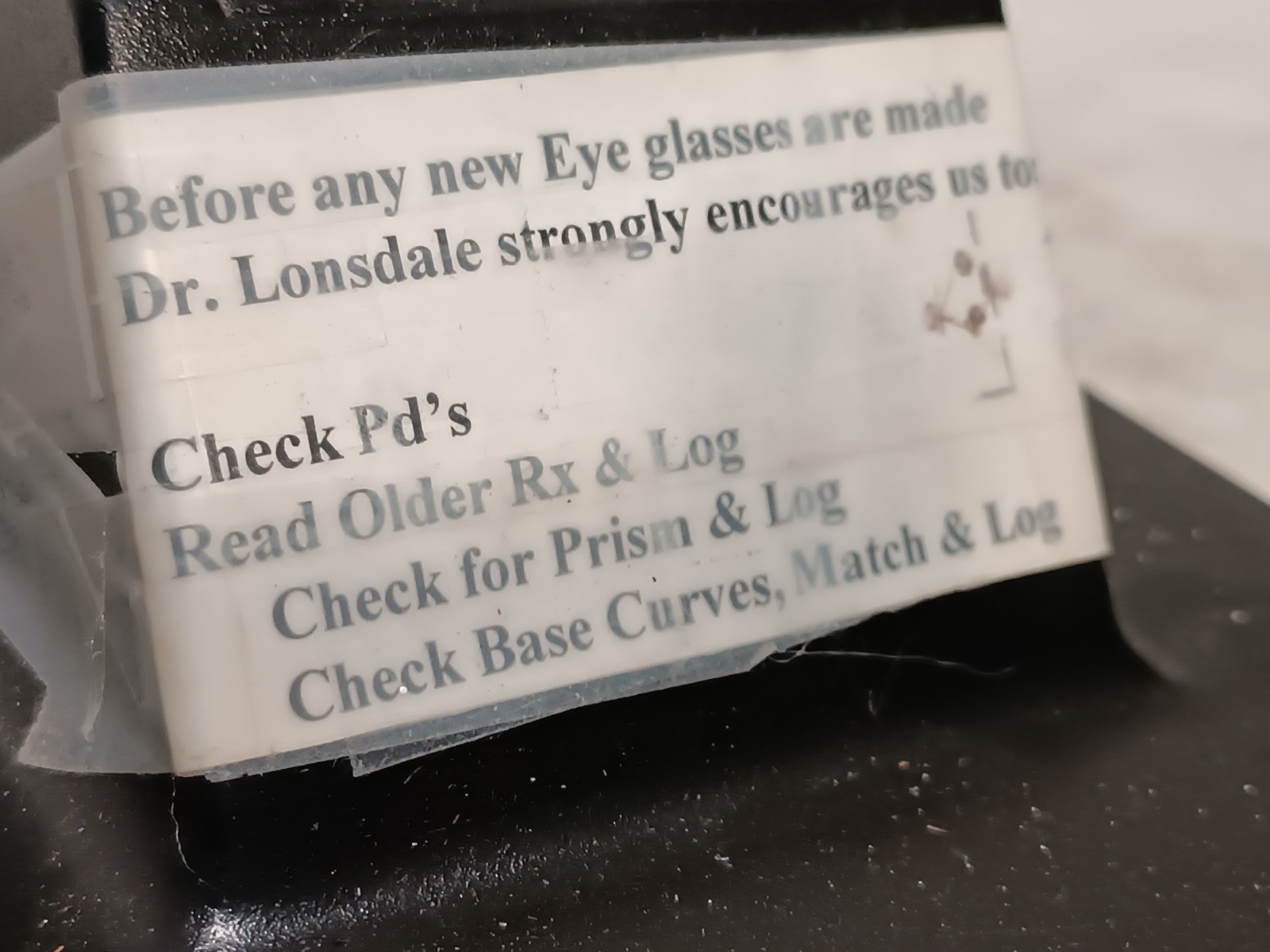 Marco Lensmeter LM101 Compact Manual Lensmeter 100VAC LED Illumination