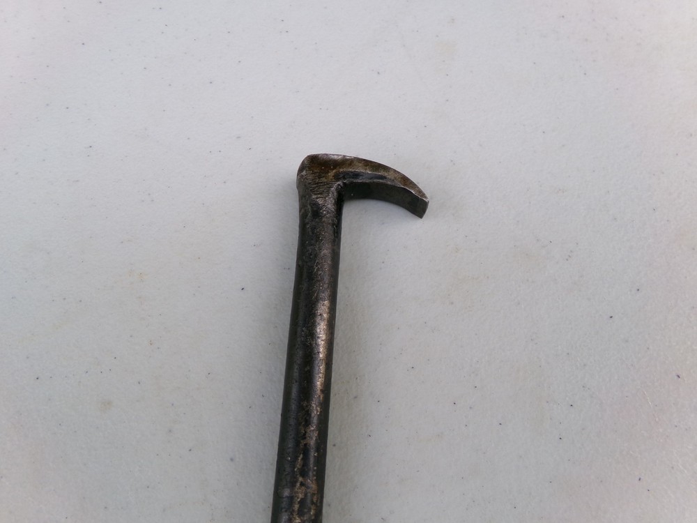 Rolling Head Lady Foot Pry Bar 12" Vintage Tool