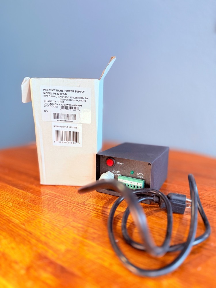 New LTS Power Supply - 4P 5Amp | Model: PS120V5-D