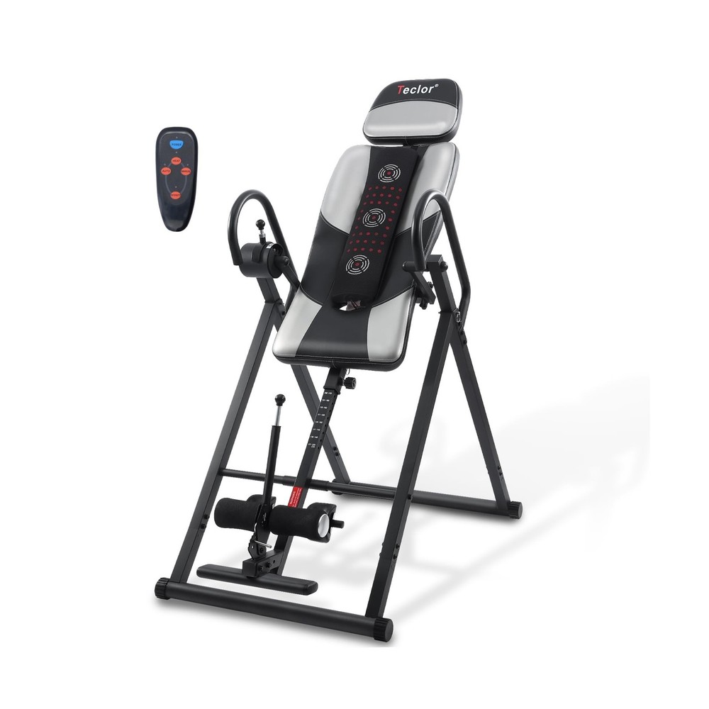 Inversion Table,Advanced Heat and Massage Function,Strength Training Inversio...