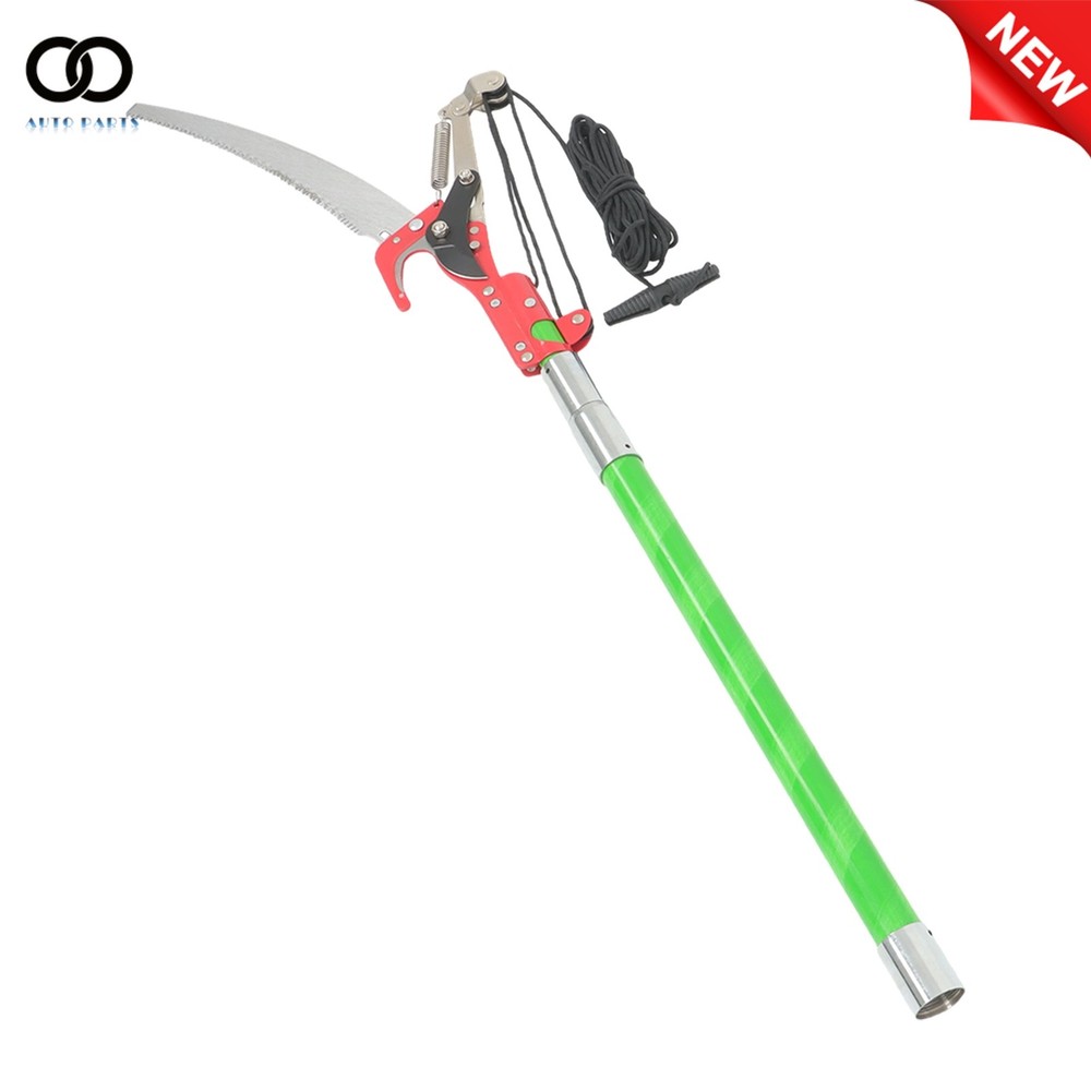 Saw Combination Extendable Tree Trimmers Section 9 Green 30ft Pruner