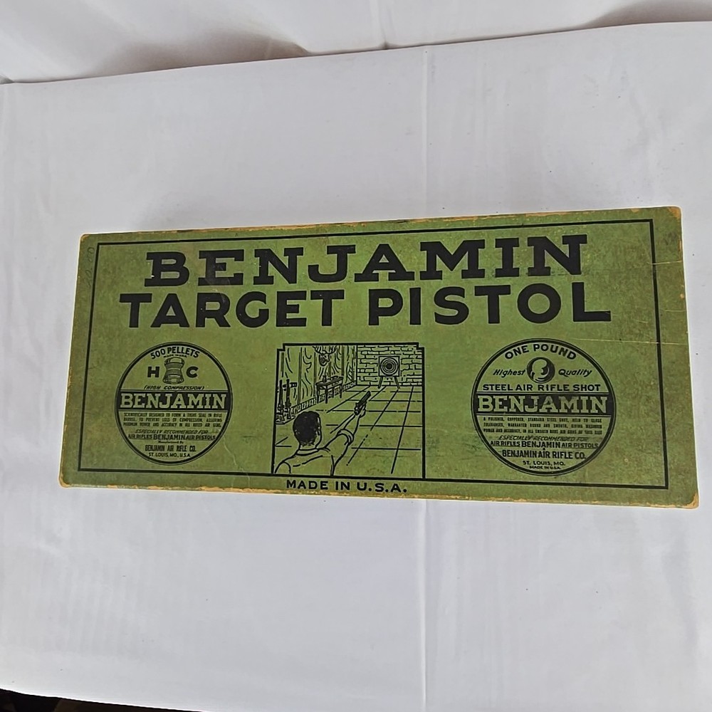 Benjamin Super Single Shot Target Pistol #132 Untested