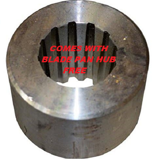 BUSH HOG GEARBOX, 6 SPLINE INPUT-45HP FITS 4',5'&6' MOWERS 12 SPLINE MANY BRANDS