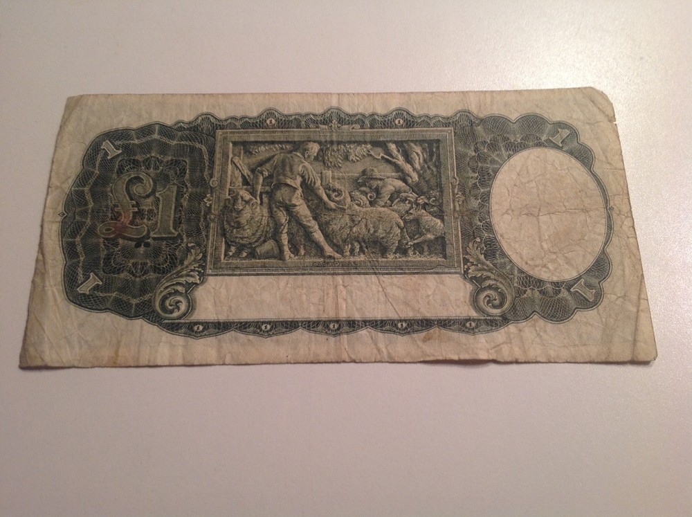 AUSTRALIA 1 Pound 1938 BANKNOTE