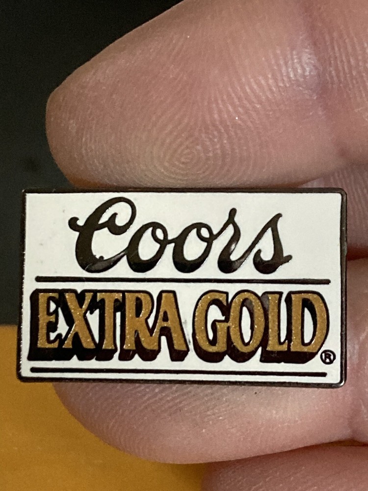 Coors extra gold Lapel Pin EUC K534