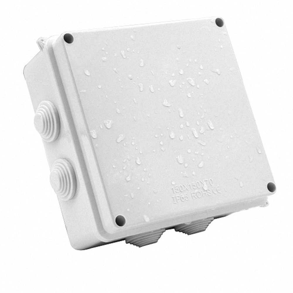 Weatherproof Junction Box Adaptable Outdoor Plastic Electrical Cable Connectors