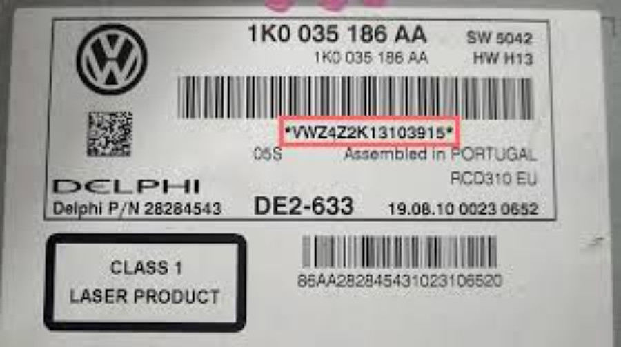 VW Radio PIN Code Decode – RNS510 RCD210 Models
